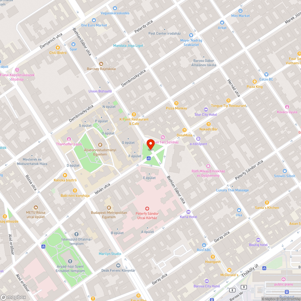 Hiányzó, elszáradt növényzet bejelentés helye