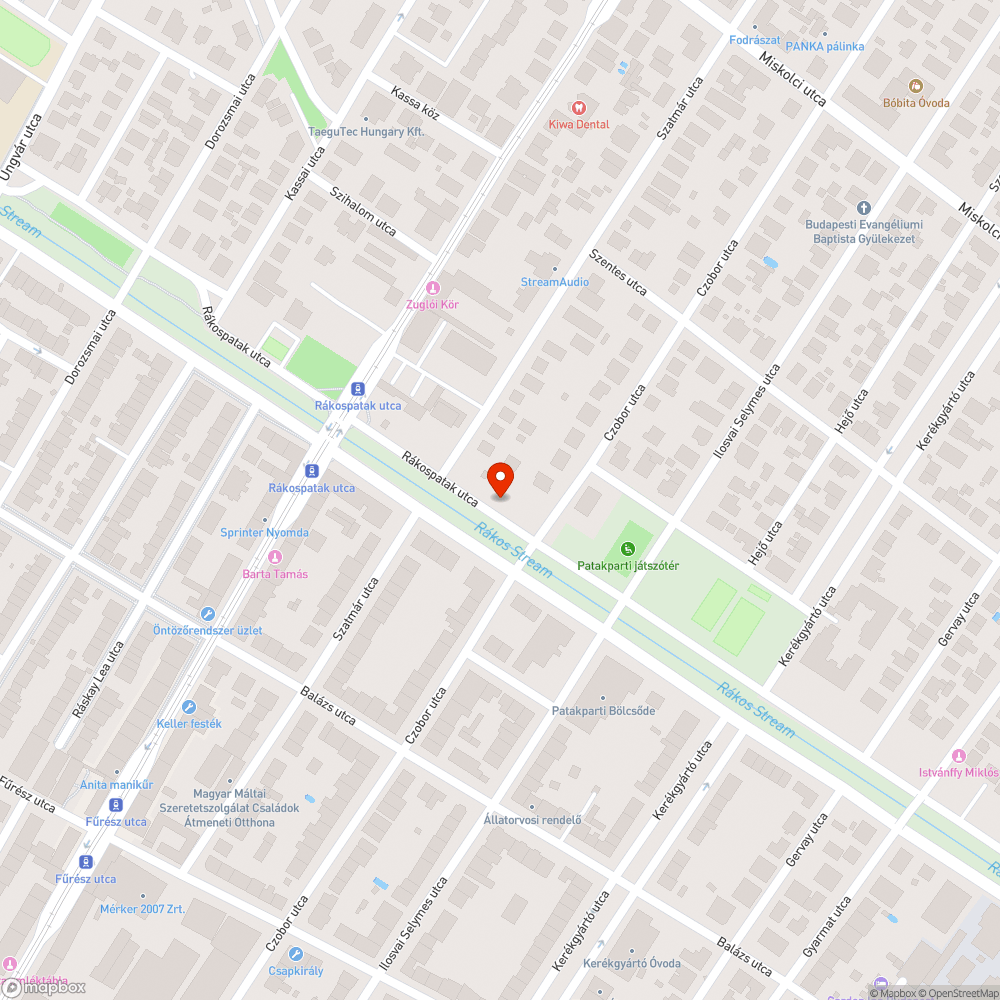 Régi beton oszlop bejelentés helye