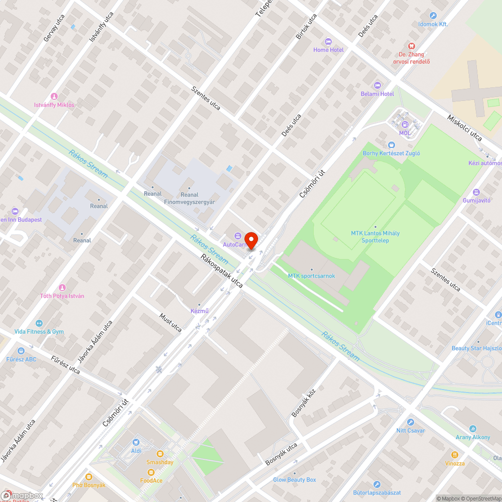 Fényterelő itt is bejelentés helye