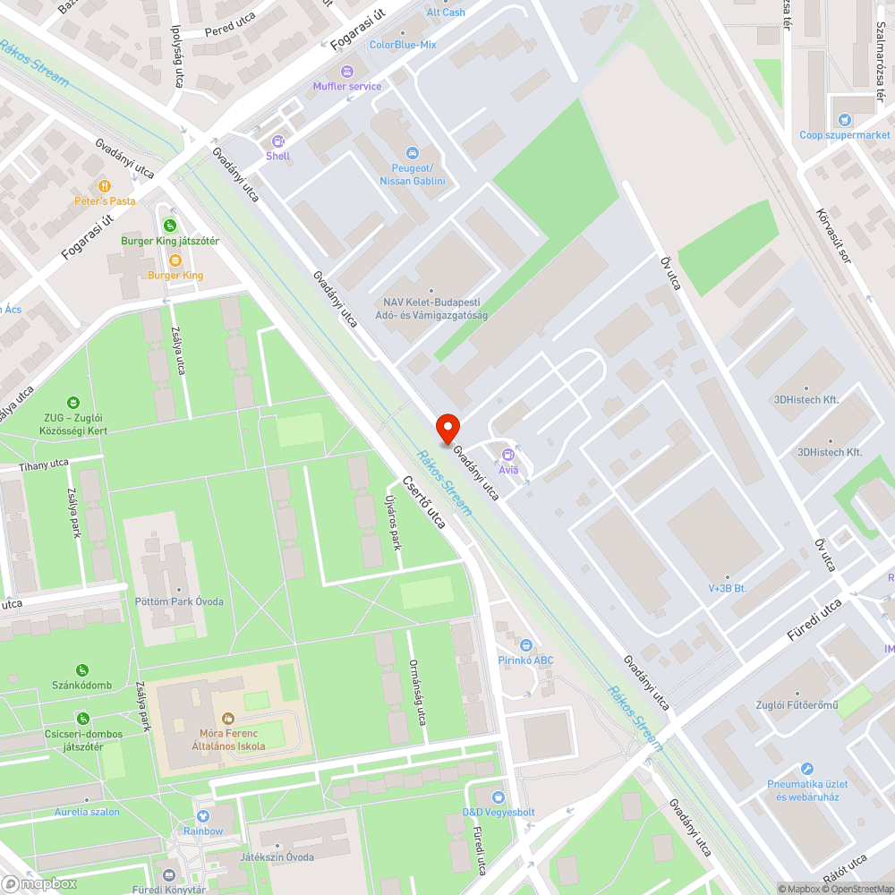 Ronda keret bejelentés helye