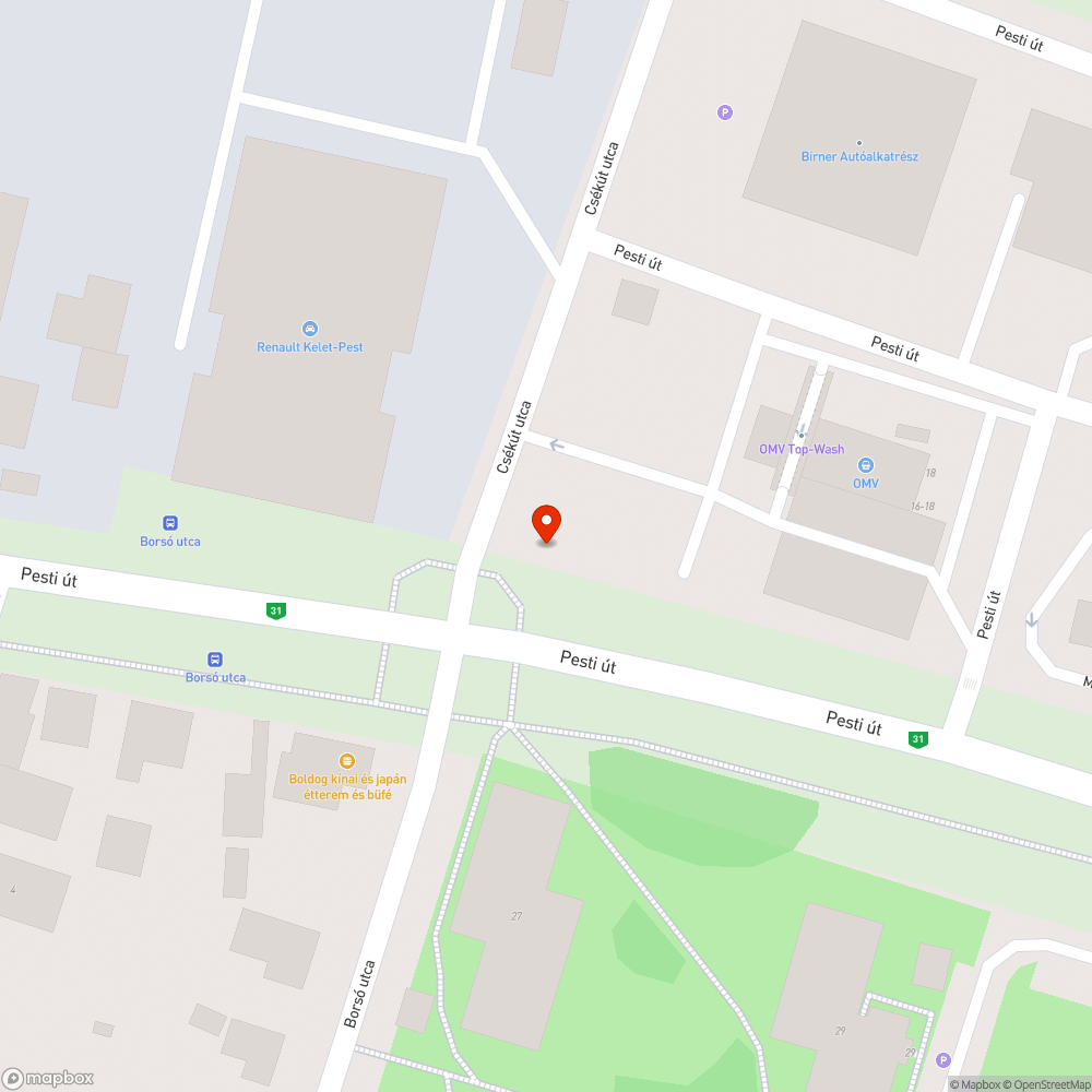 Nem látni a lámpát a bokortól! bejelentés helye