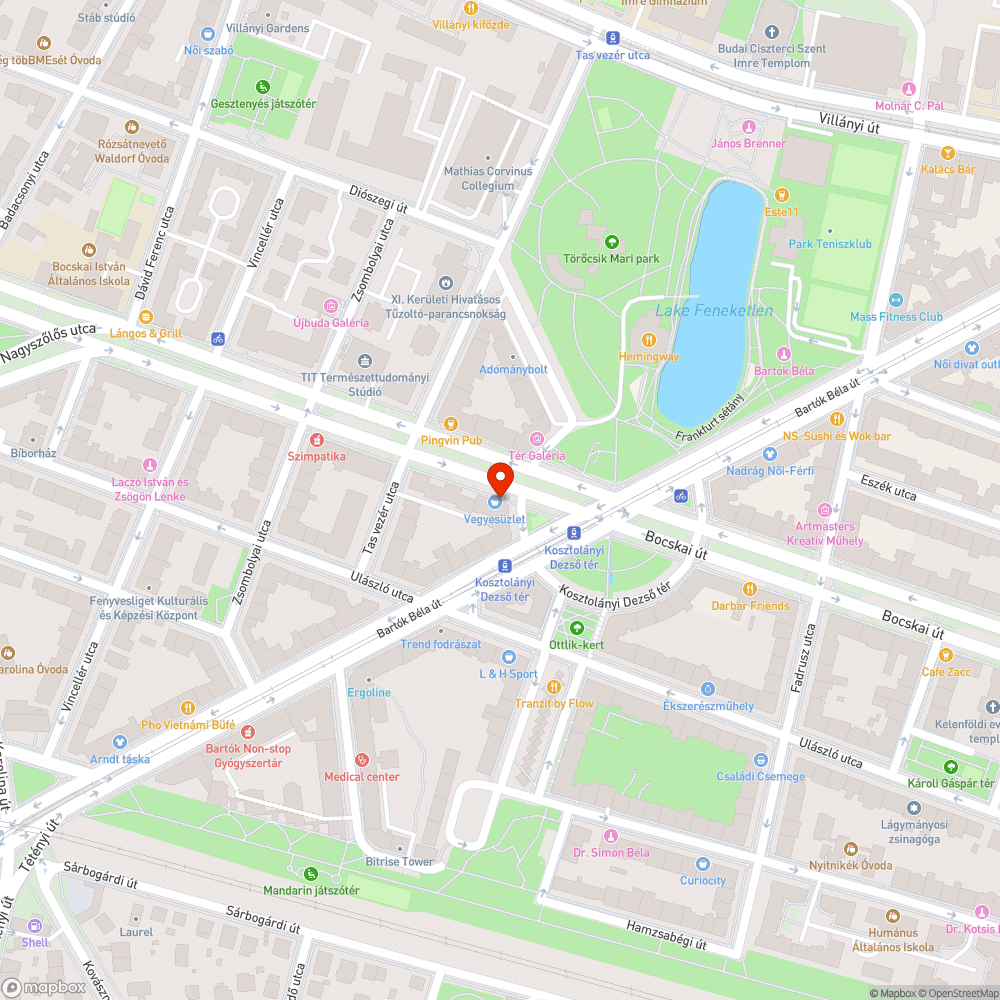 Kiömlött festék a járdán bejelentés helye