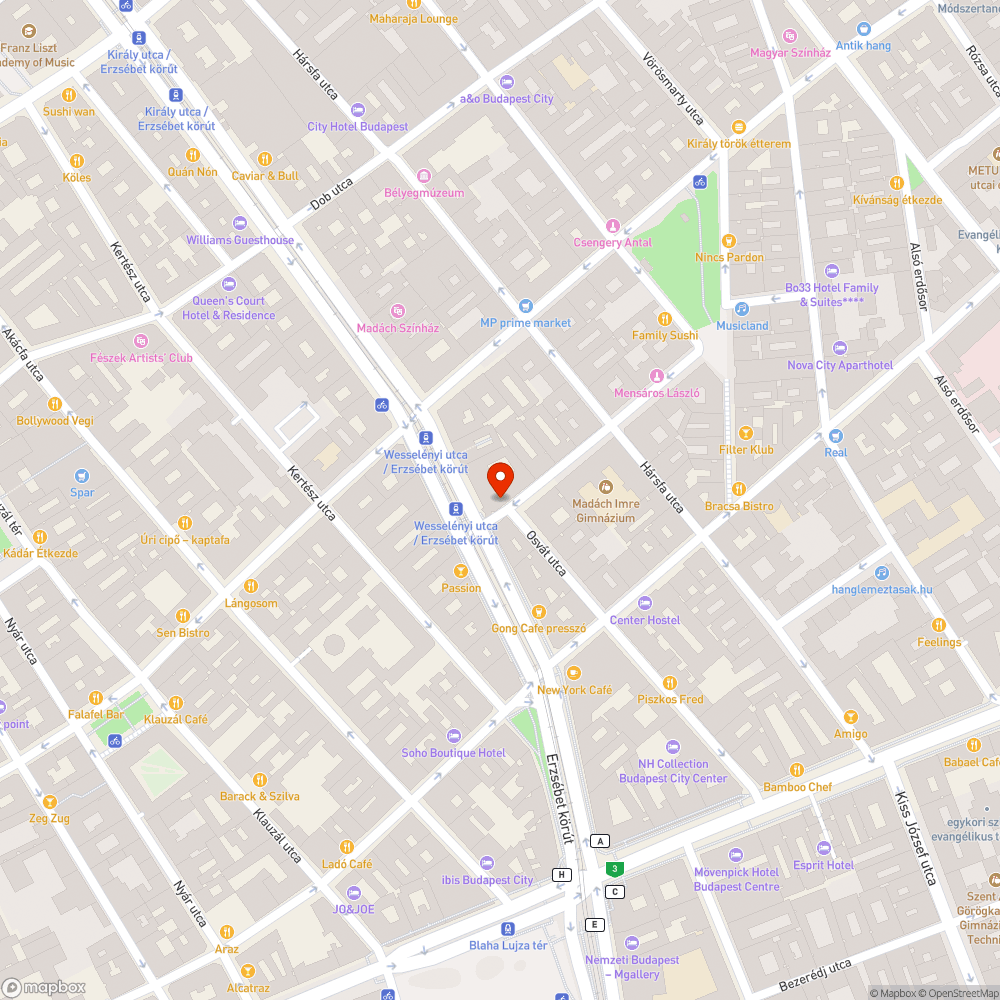 Forgalmi sávban parkolás bejelentés helye