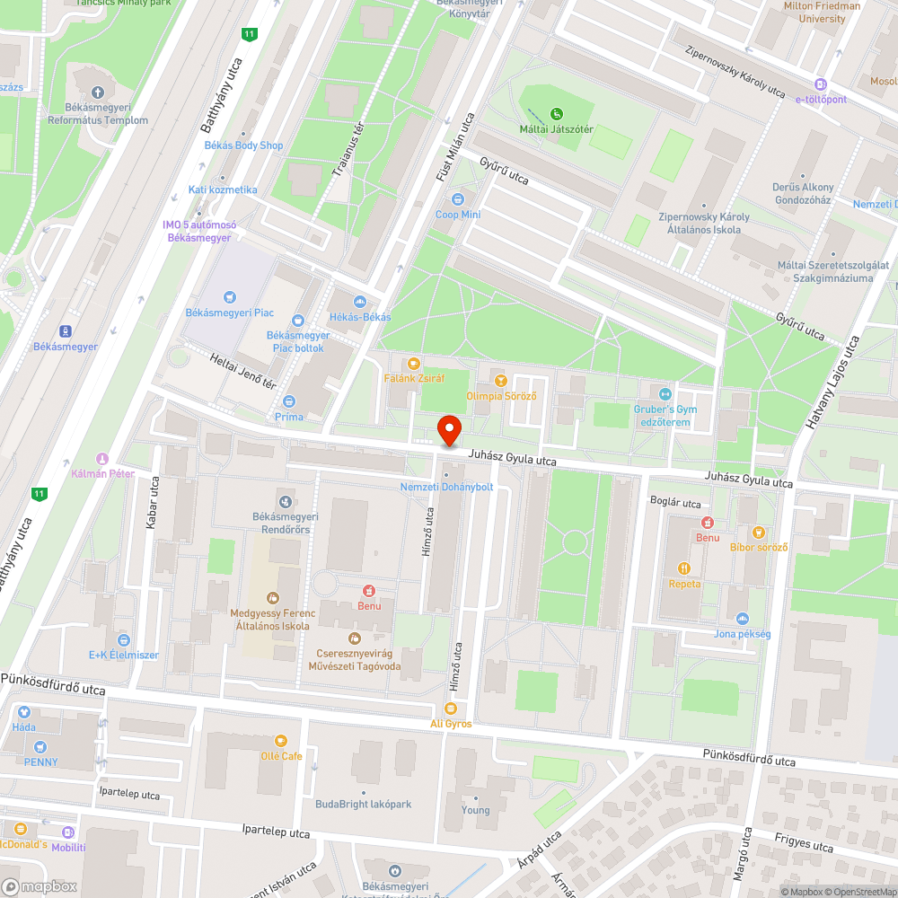 Magasan van a tábla bejelentés helye