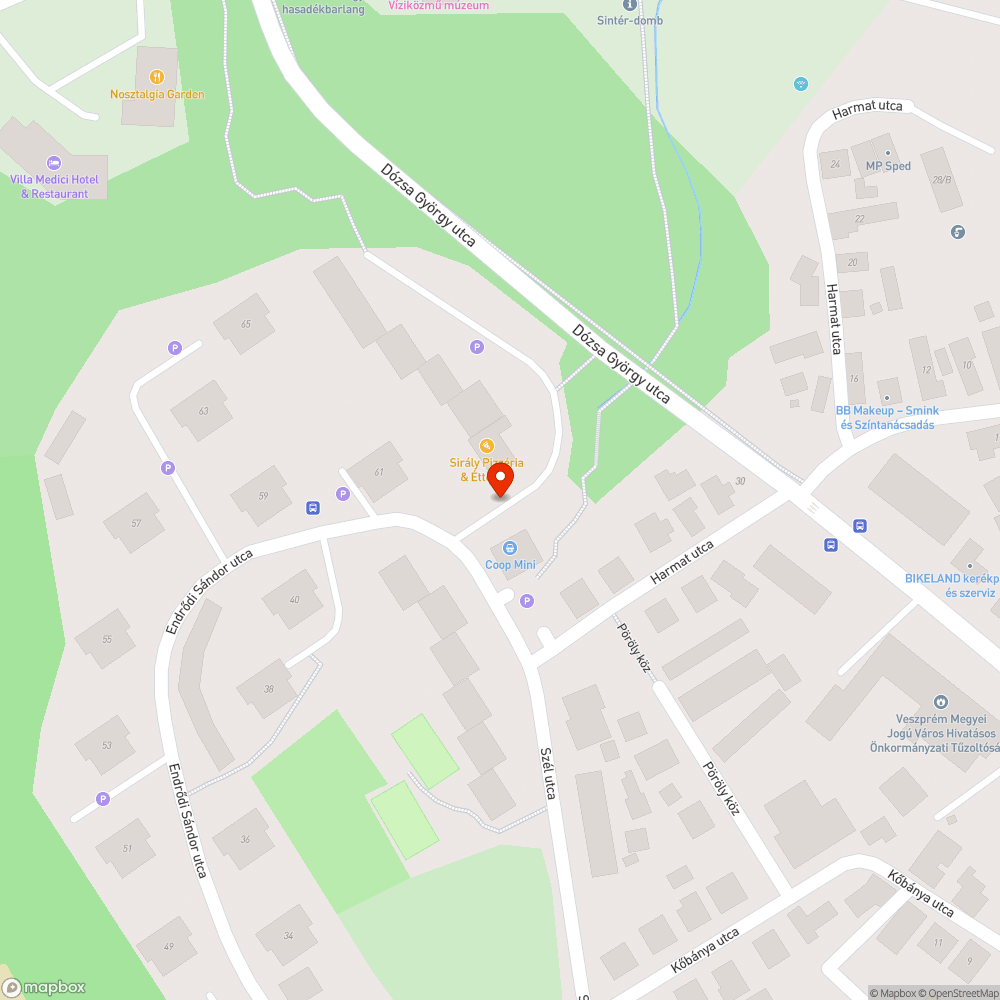 Illegális szemét lerakás bejelentés helye