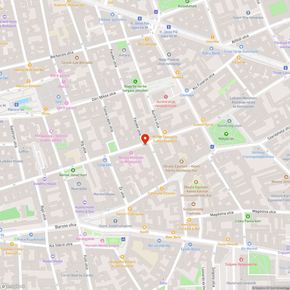 Megsüllyedt járdaszakasz bejelentés helye