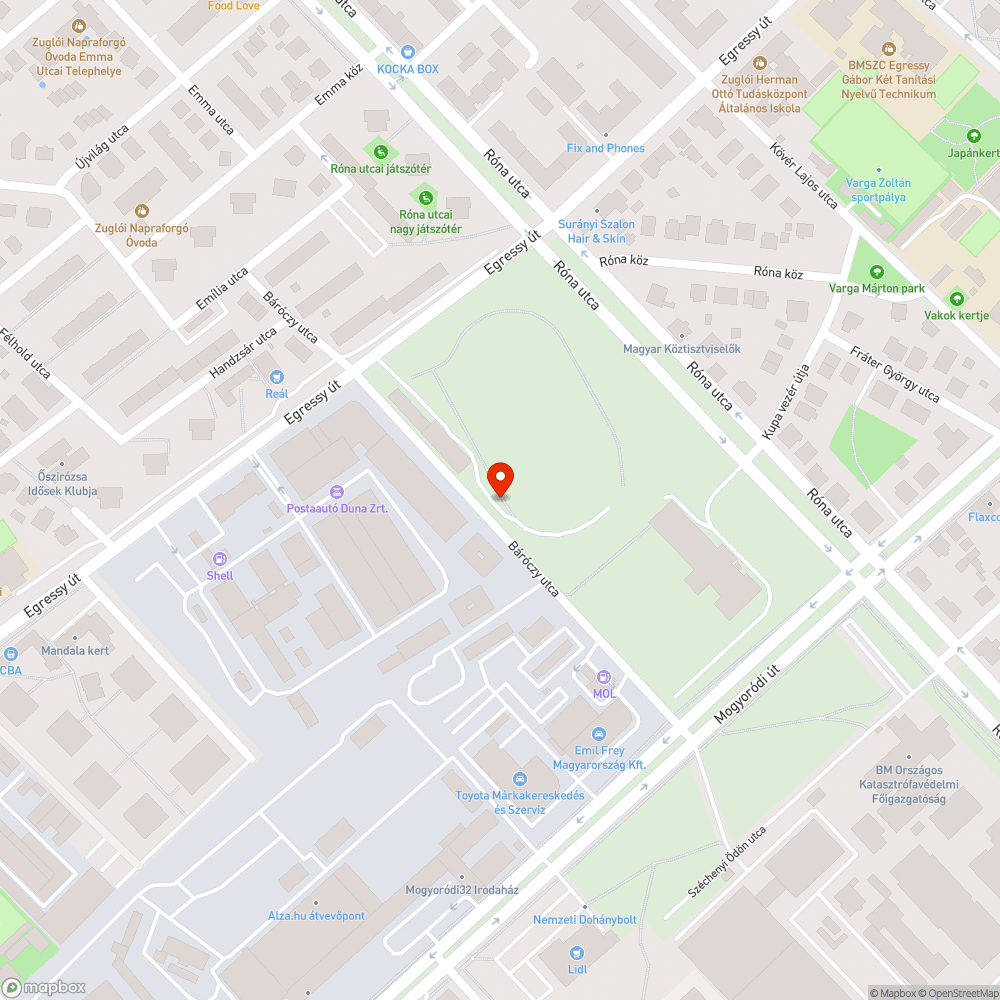 Rendszám nélküli autó bejelentés helye