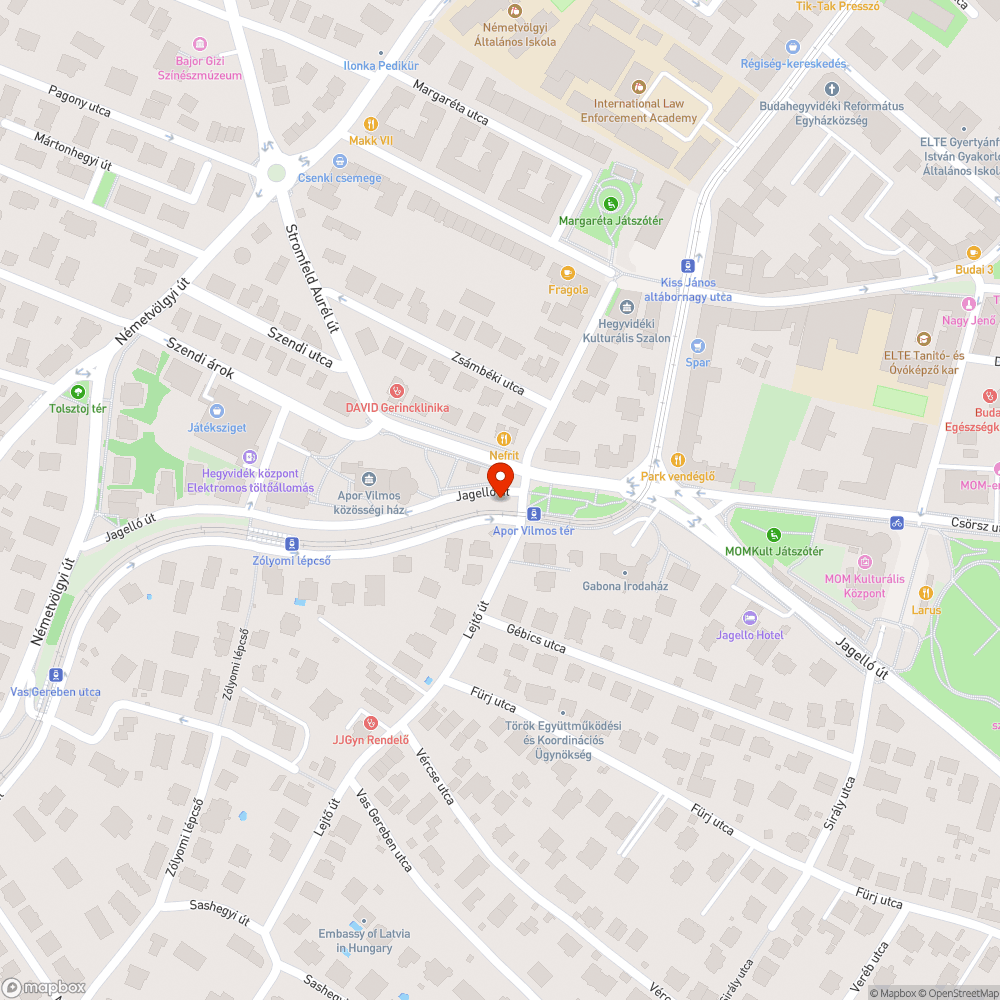 Lökhárítók bejelentés helye