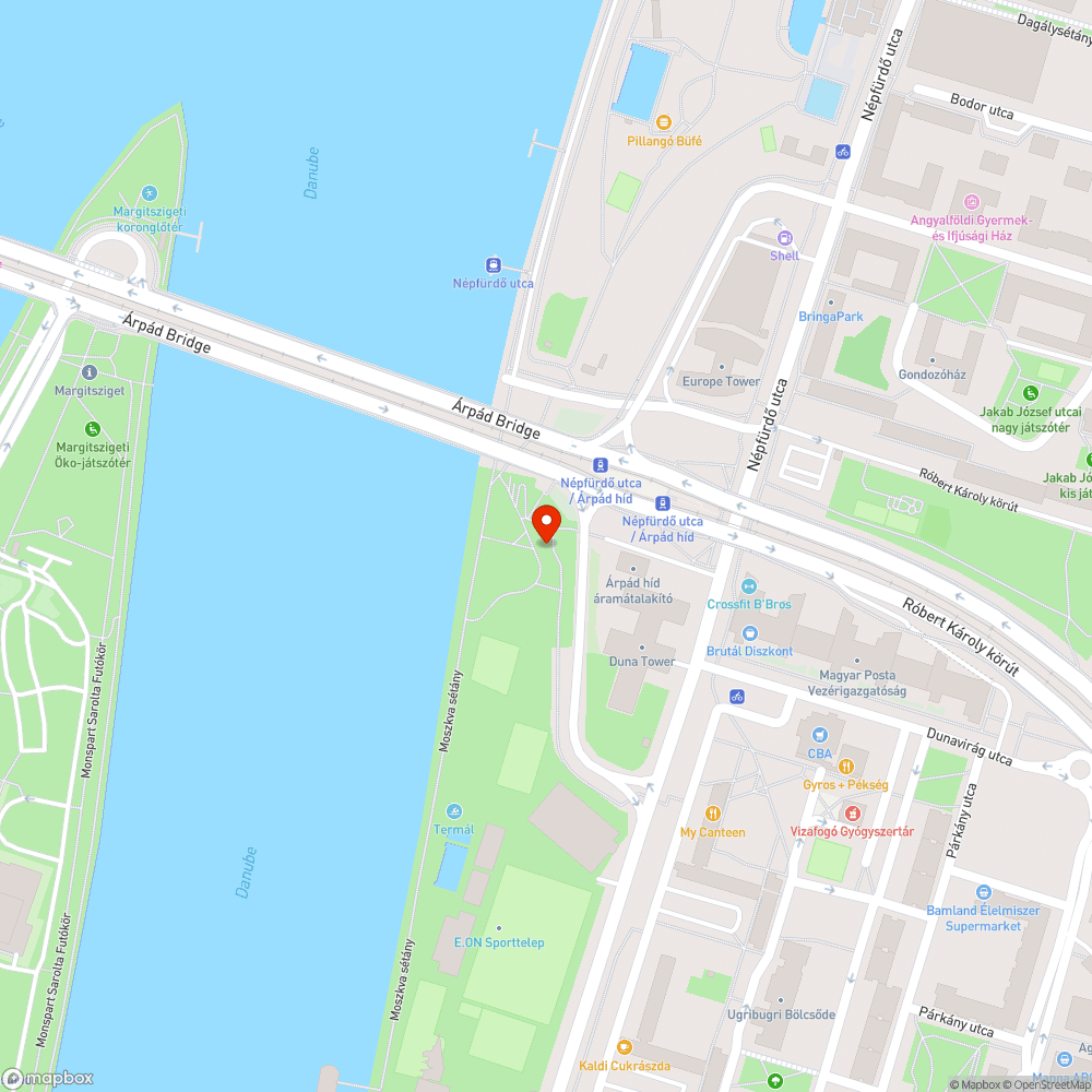 Parlagfűgyep  aparkban bejelentés helye