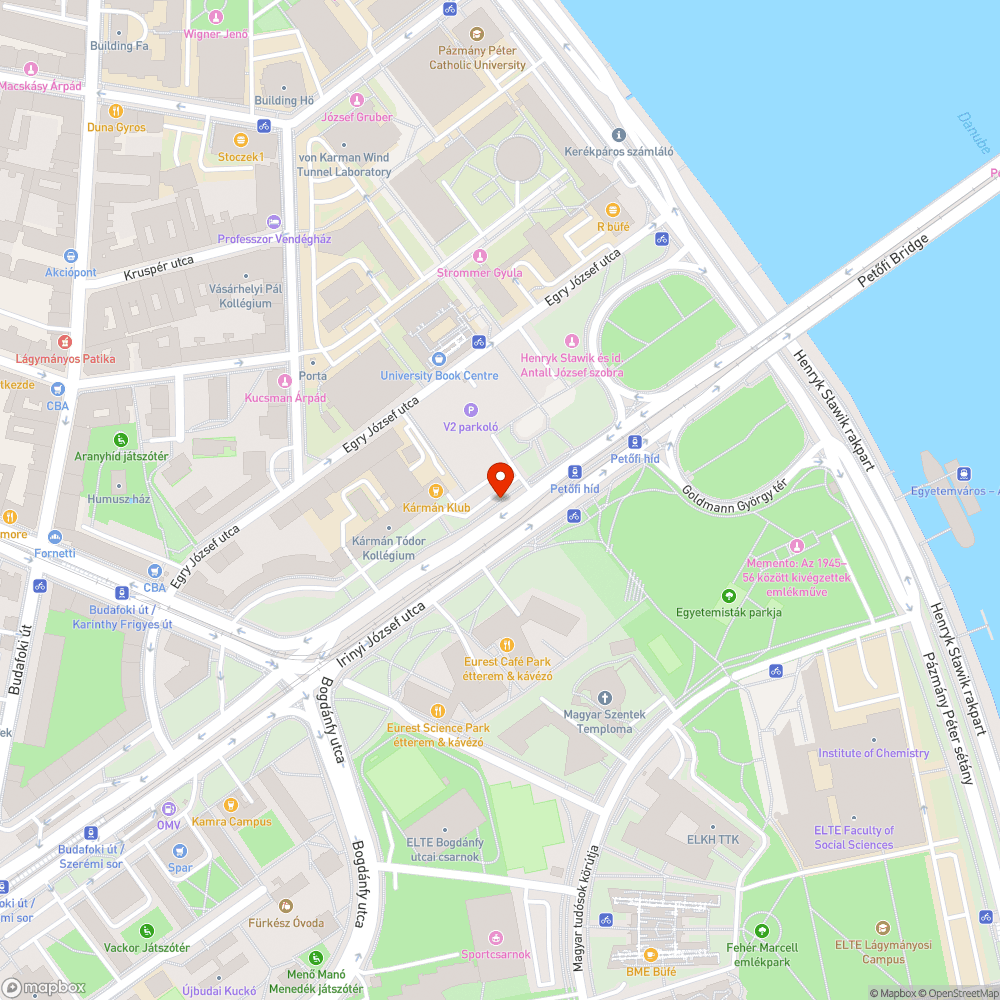 Lezuhant bejelentés helye