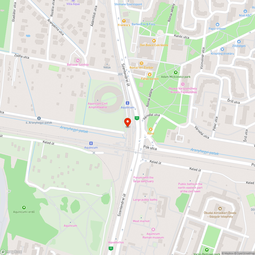 Gaz bejelentés helye