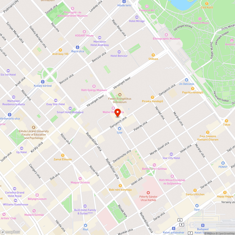 botlásveszély: púp a járdán bejelentés helye