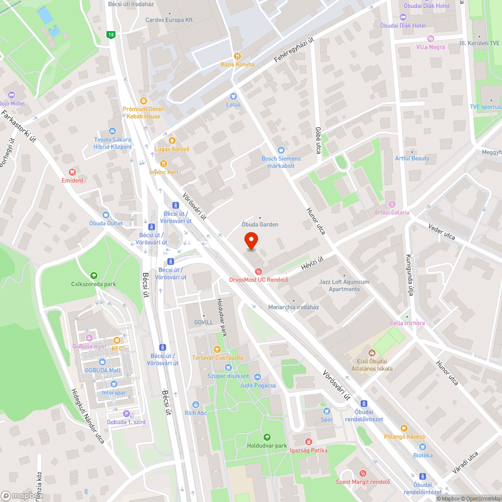 Szemetes terület bejelentés helye