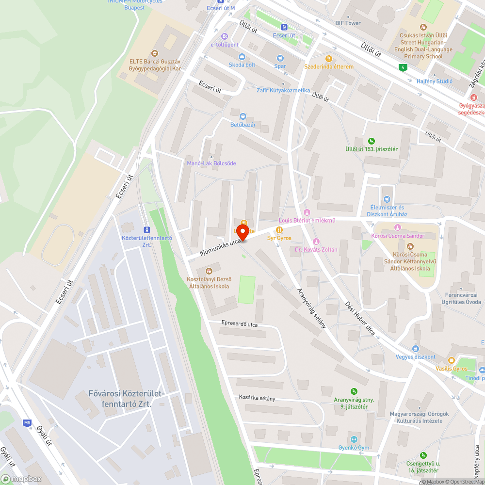 Tornyosuló szemét bejelentés helye