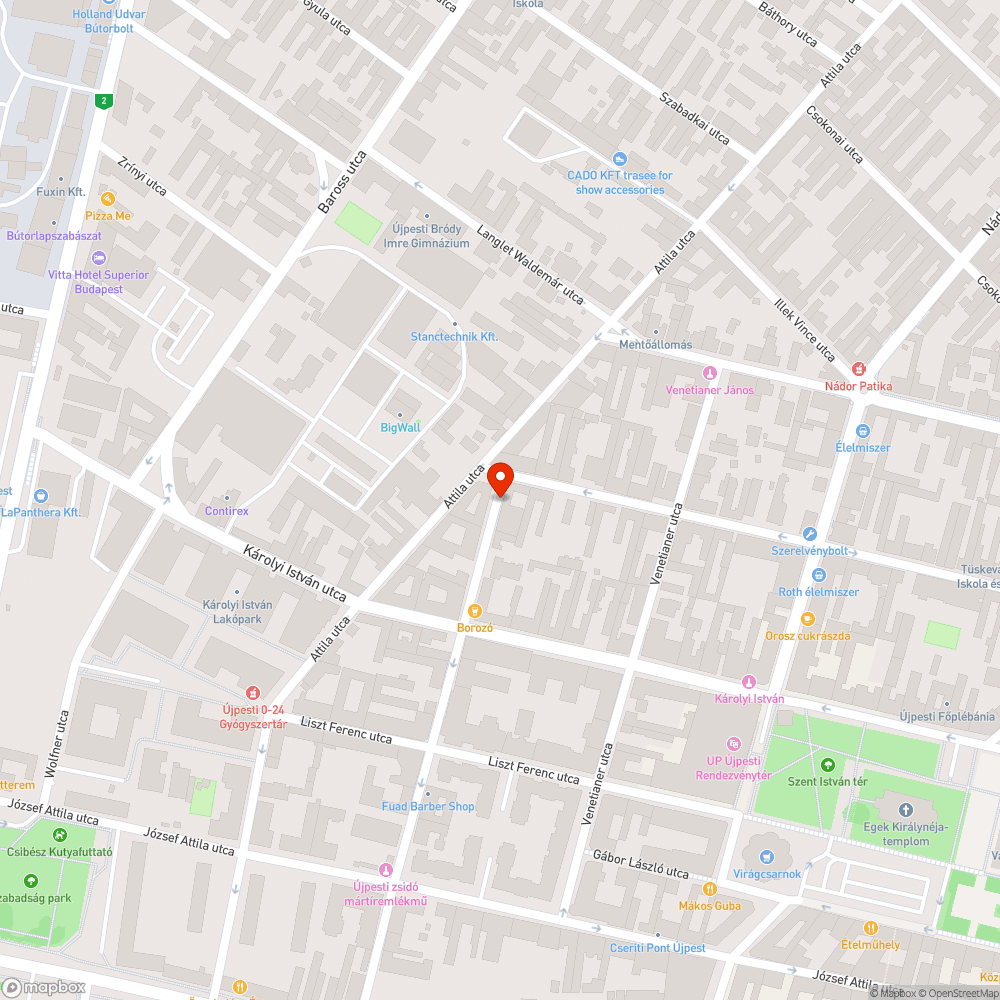 Gazos járda bejelentés helye