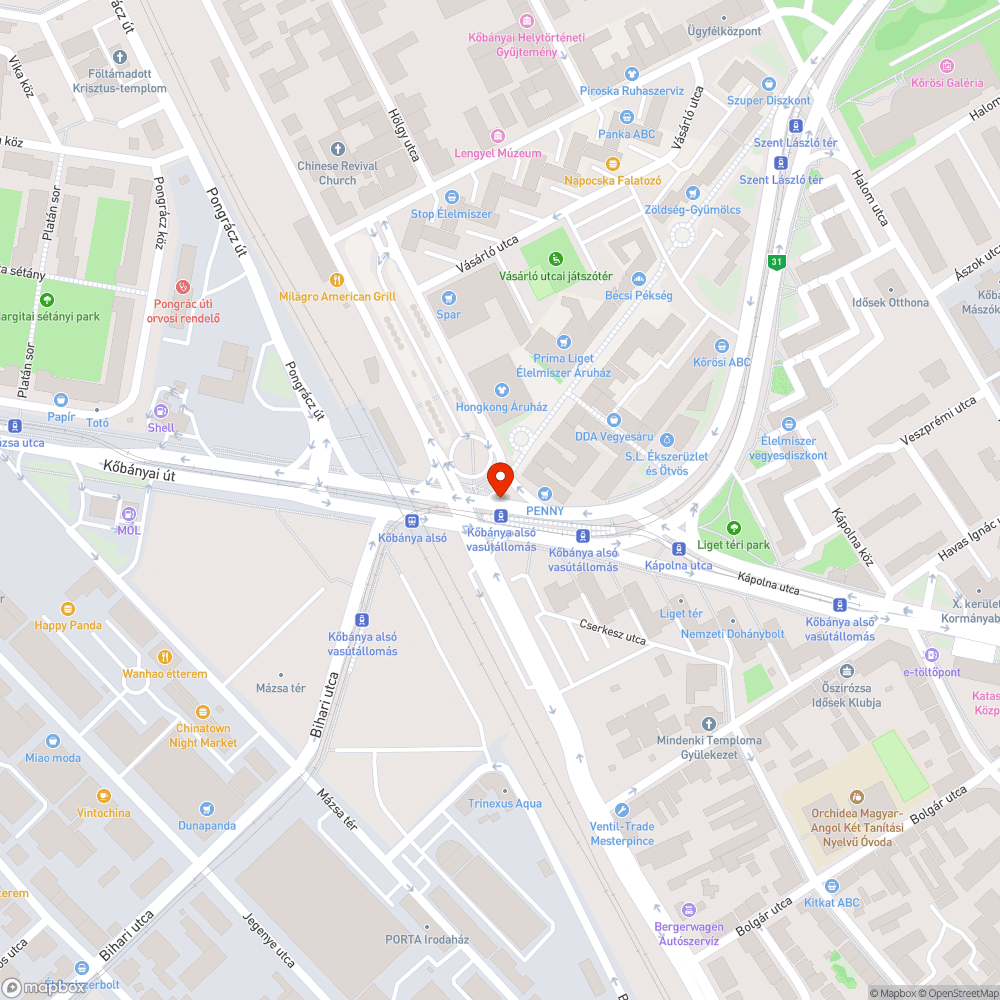 Mocsok a villamos megállóban bejelentés helye