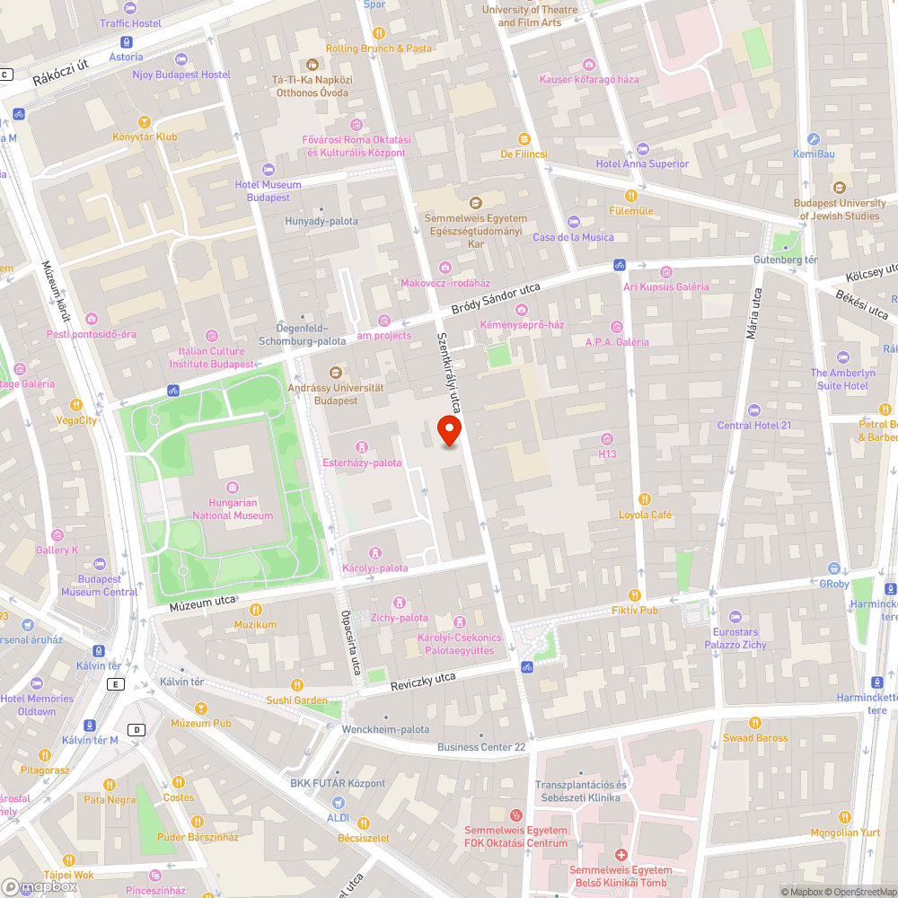 Eltört fa bejelentés helye