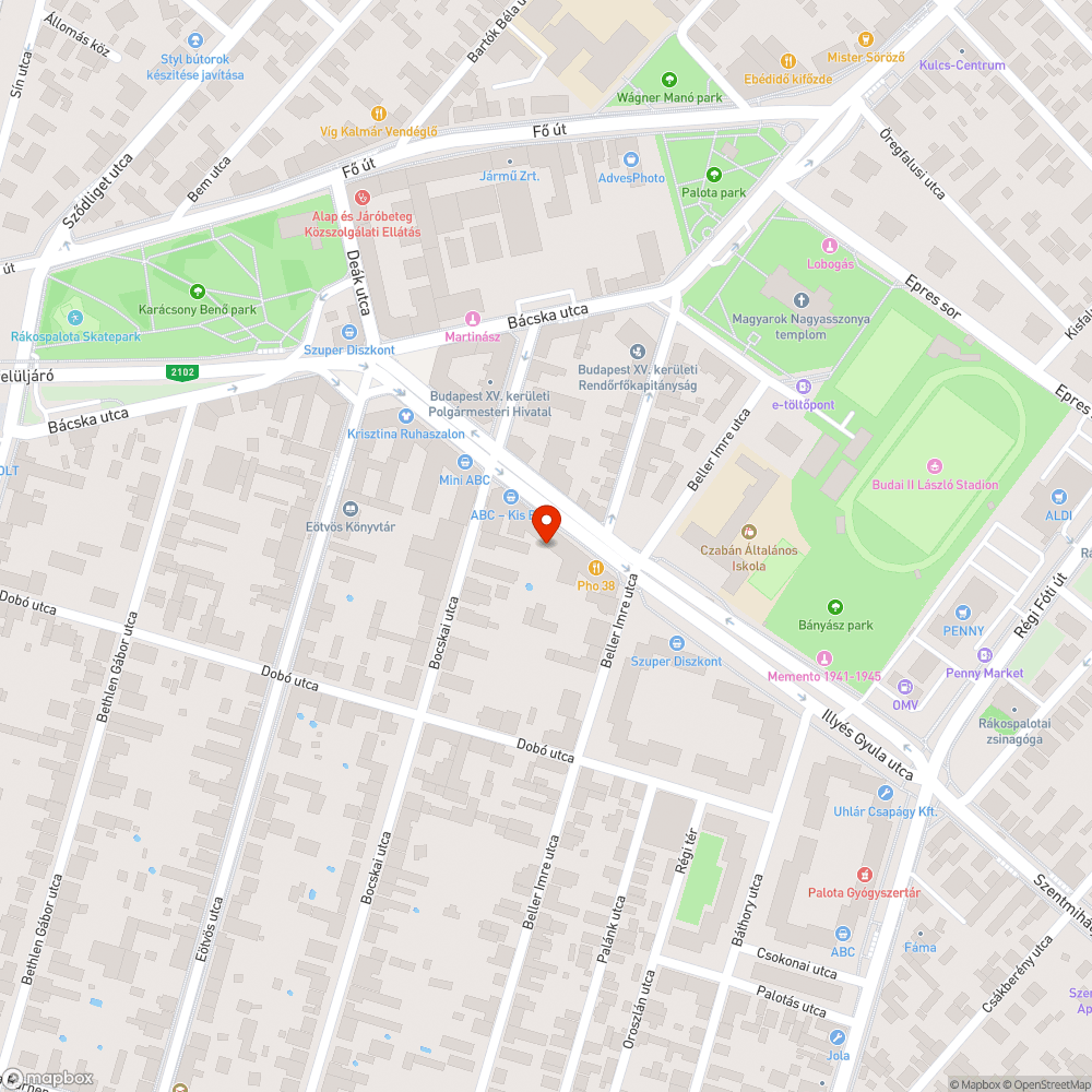 Szemetes járda... bejelentés helye