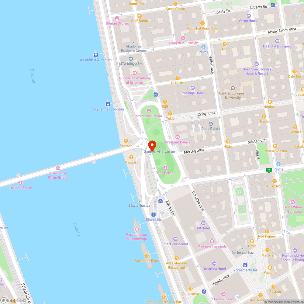 Budapest info bejelentés helye