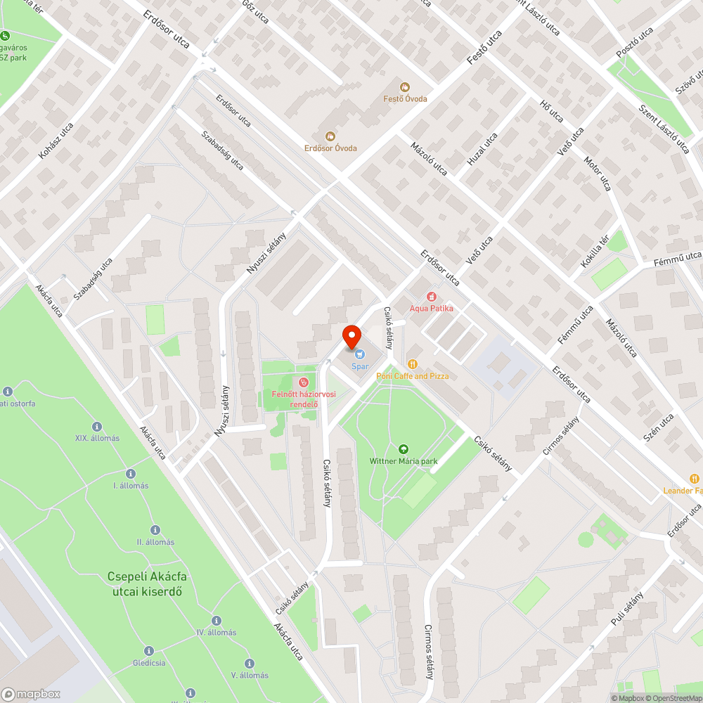 Járda pótlás bejelentés helye