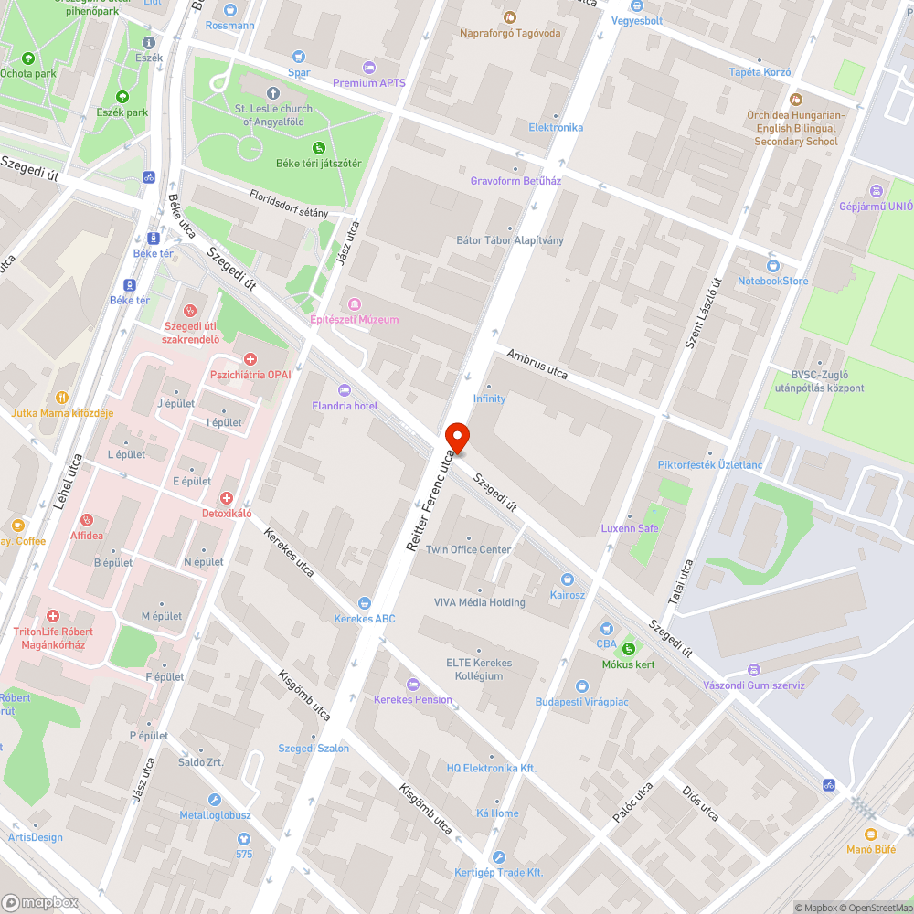 Parlagfüves, elhanyagolt sarok a Reitter/Szegedi sarkán bejelentés helye