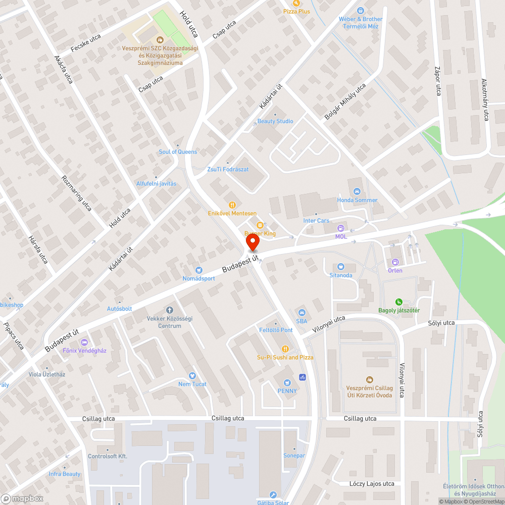 Nehézkes gyalogátkelés bejelentés helye