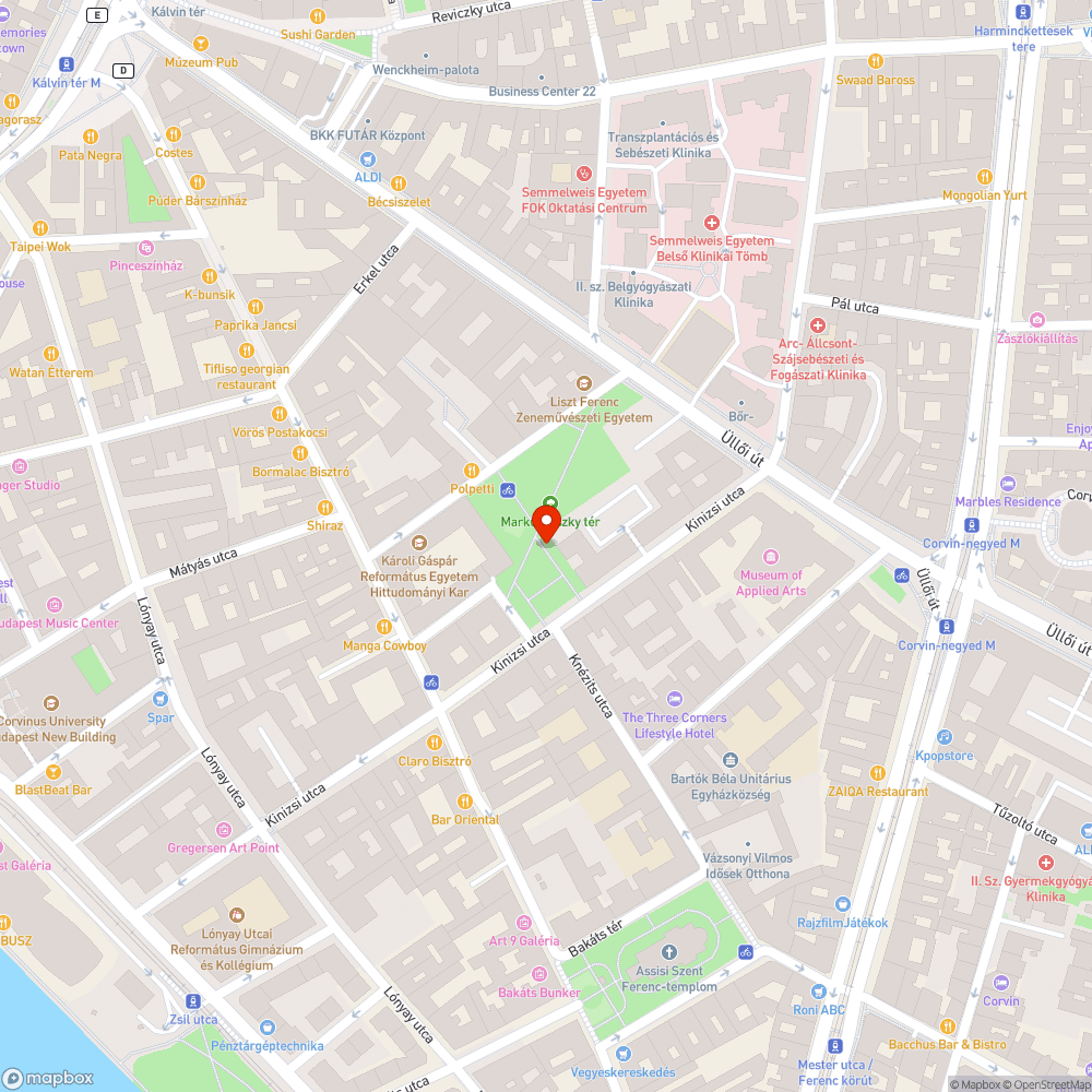 Nem működő vízesés bejelentés helye