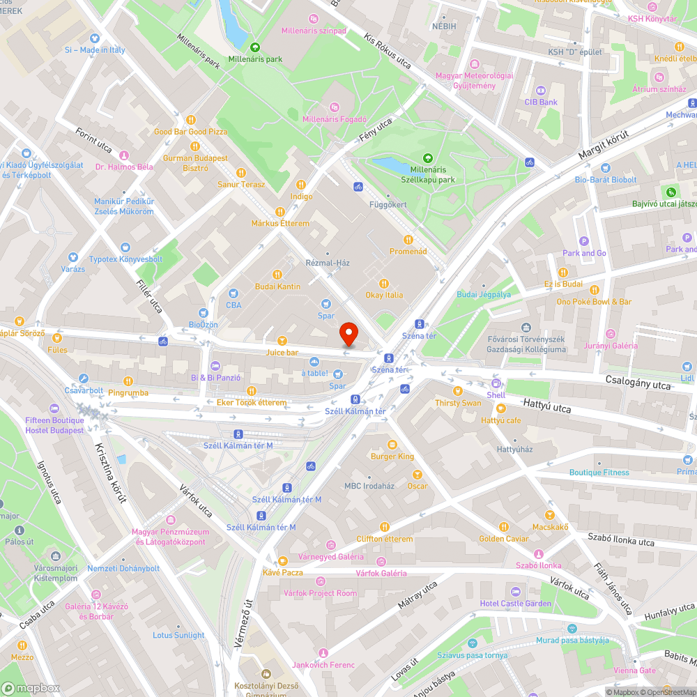 Szélesebb zebra felfestése a Retek utcánál bejelentés helye