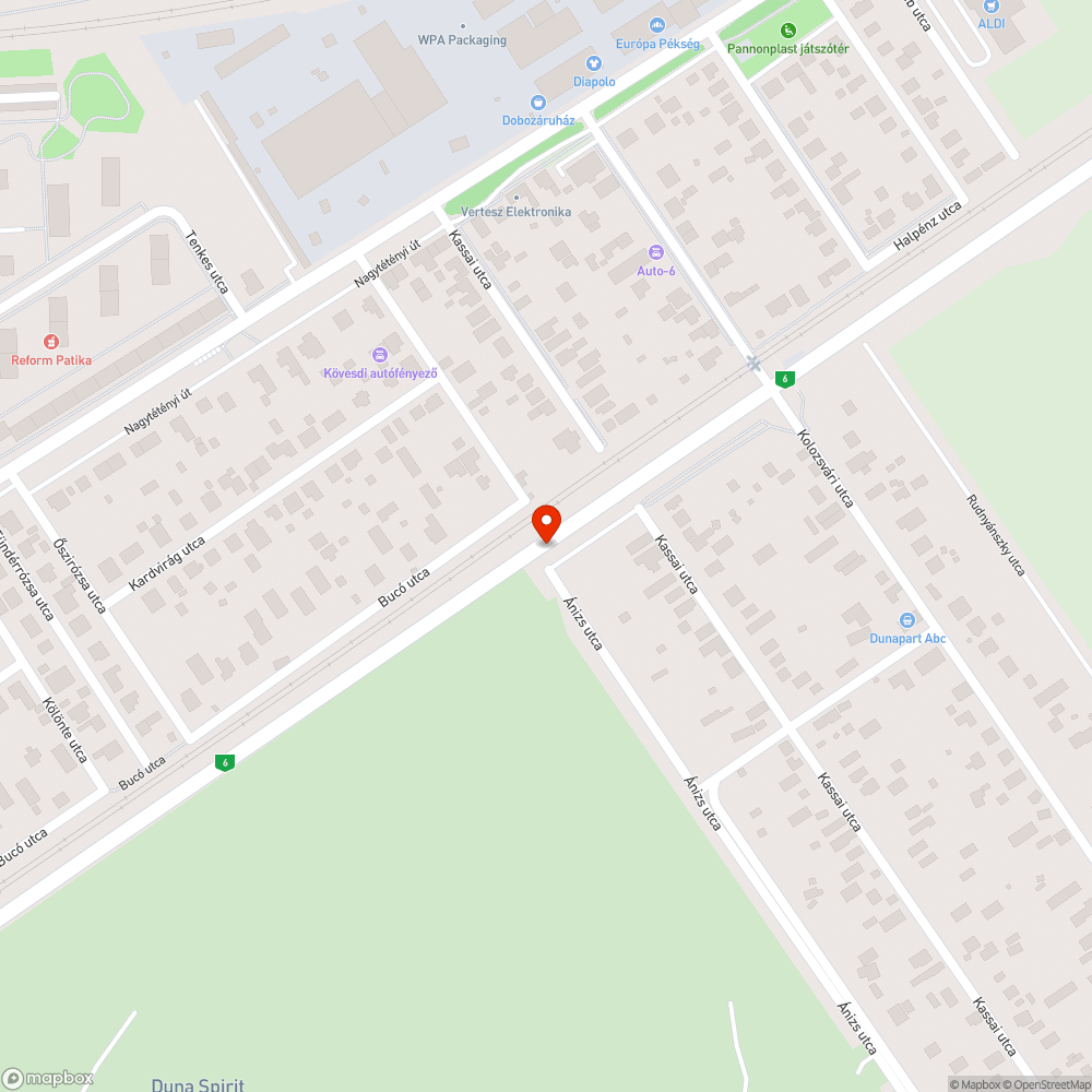 Autogumik bejelentés helye