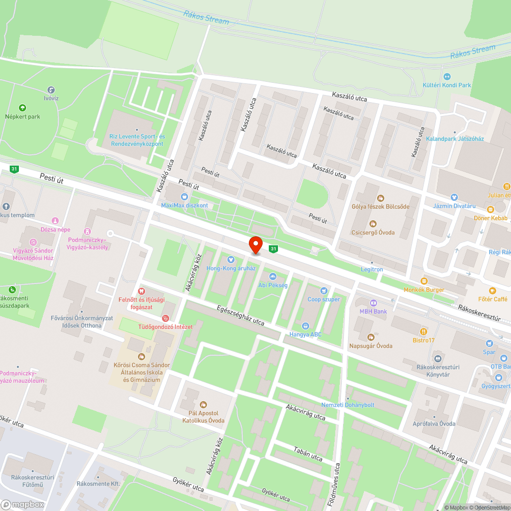 Repedés az úton bejelentés helye