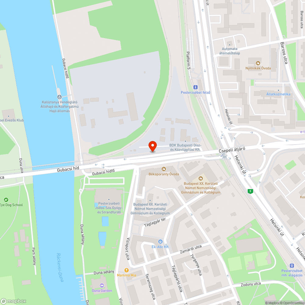 Itt sem biztosítják a kerékpáros és gyalogos forgalmat - Gubacsi-híd (Csepeli átjáró) bejelentés helye