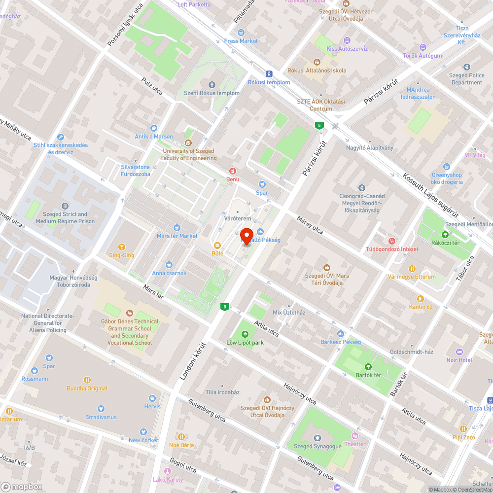 Meghibásodott párakapu bejelentés helye