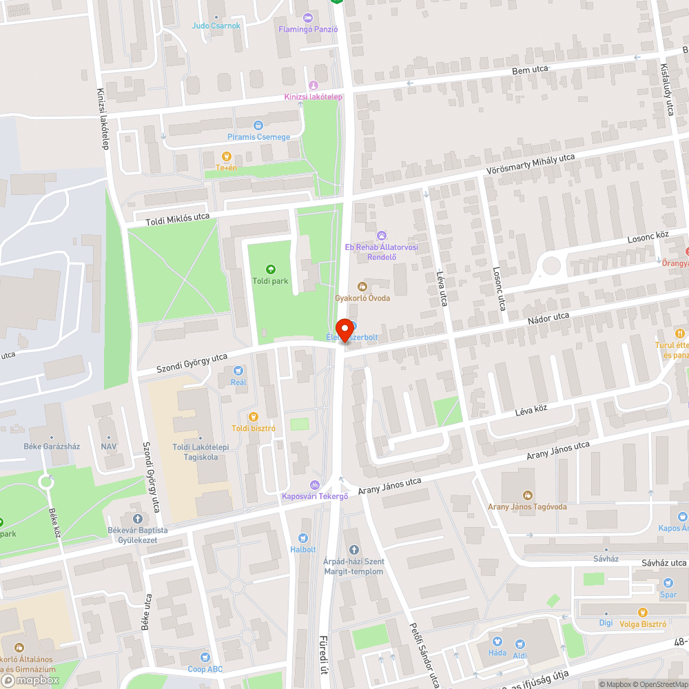 Tönkrement burkolat a víznyelő körül bejelentés helye