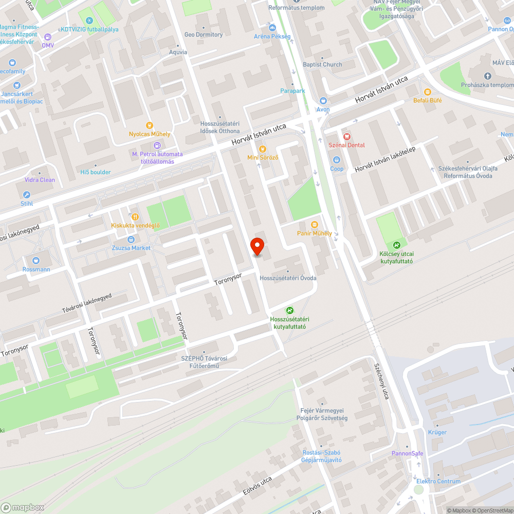 Befejezetlen munka #1 bejelentés helye