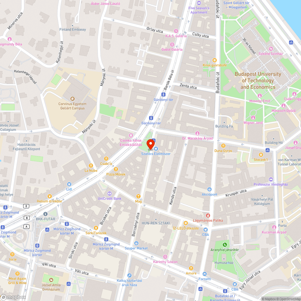 Parkolásgátlók bejelentés helye