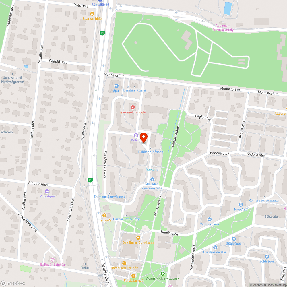 Eldugult víznyelő bejelentés helye