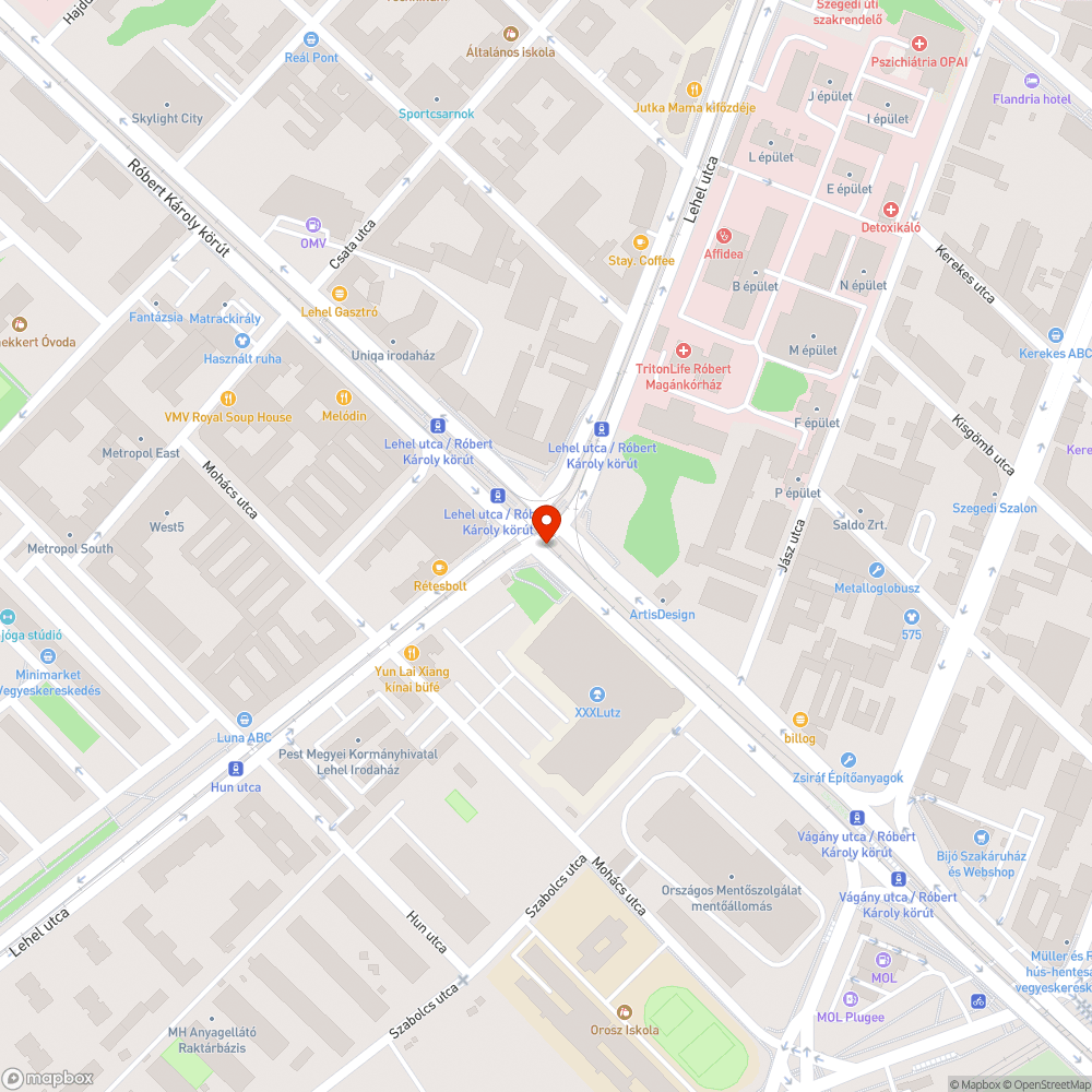 Kidöntött csőkorlát bejelentés helye