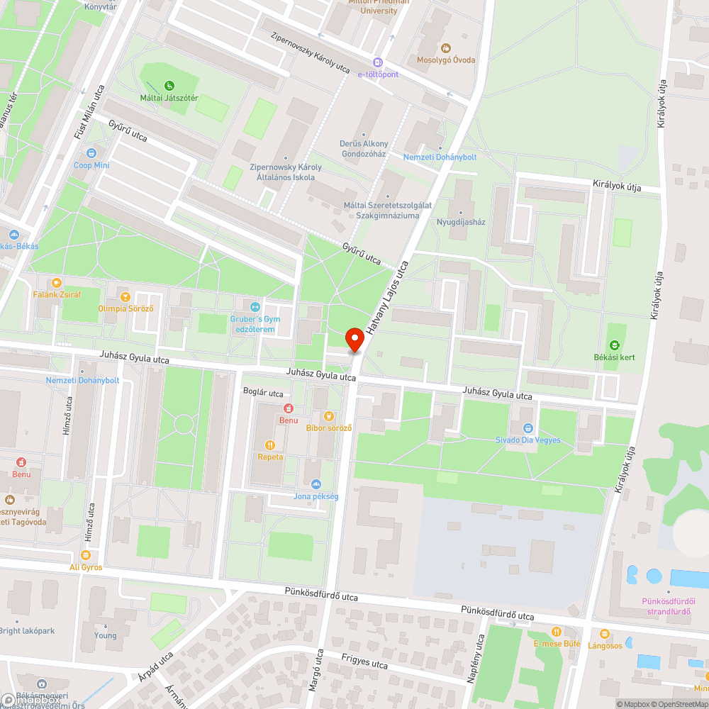 Gusztustalan megálló bejelentés helye