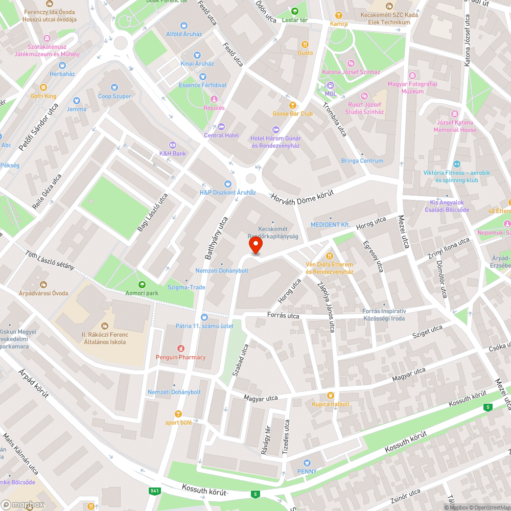 Billegő csatornafedél a Forrás utcában bejelentés helye