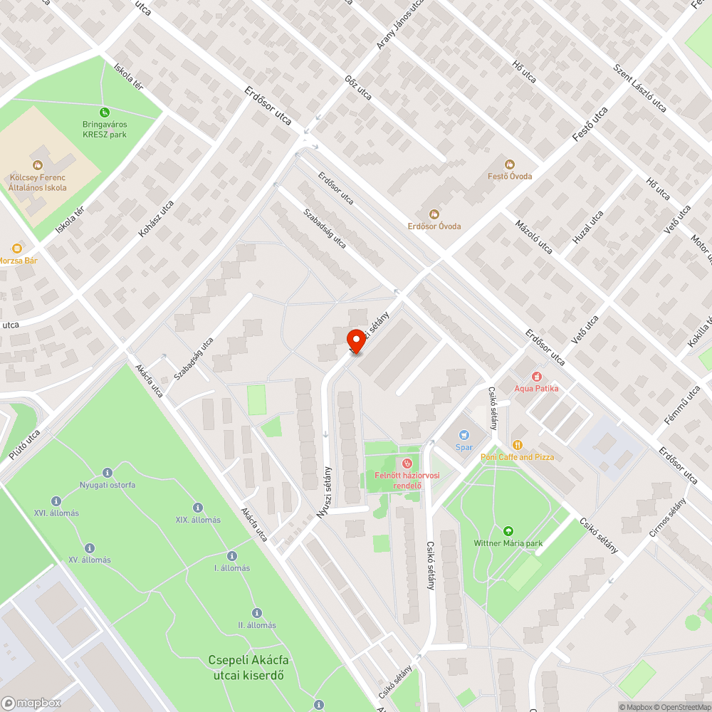 Égig érő gaz bejelentés helye