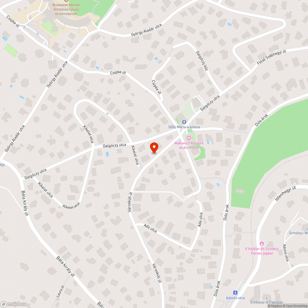 Elhagyottnak tűnő BMW bejelentés helye