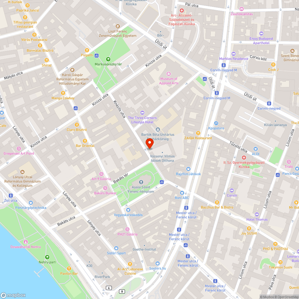 Közlekedési tábla fejmagasságban bejelentés helye