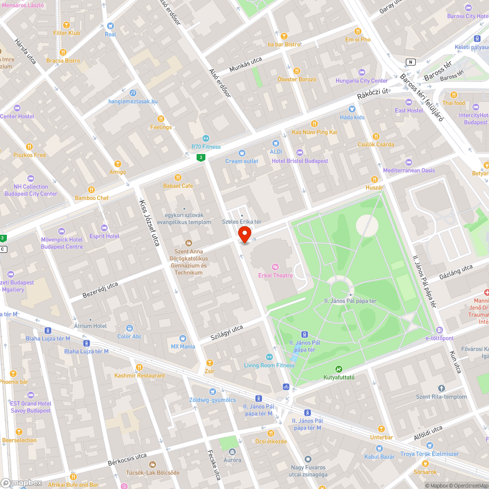 Szabad vezeték  a járdán bejelentés helye