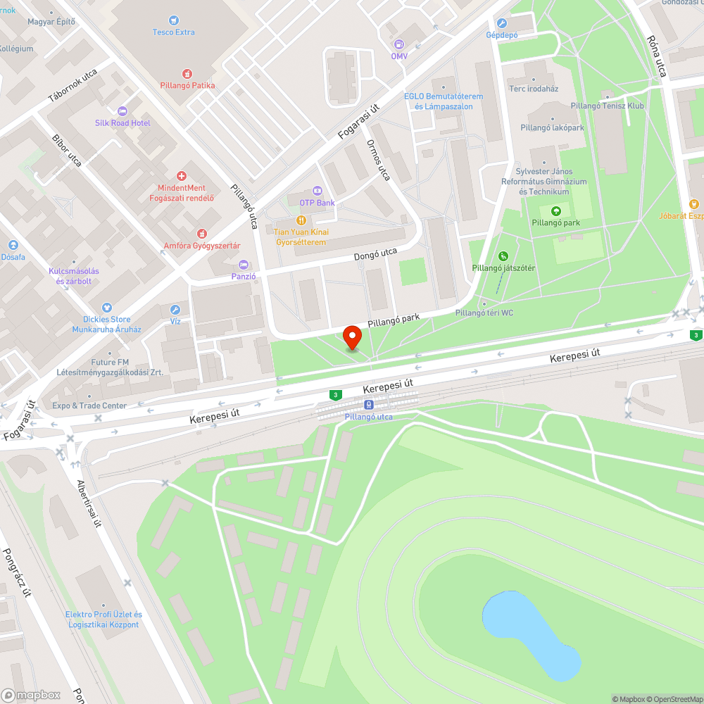 Parlagfű bejelentés helye