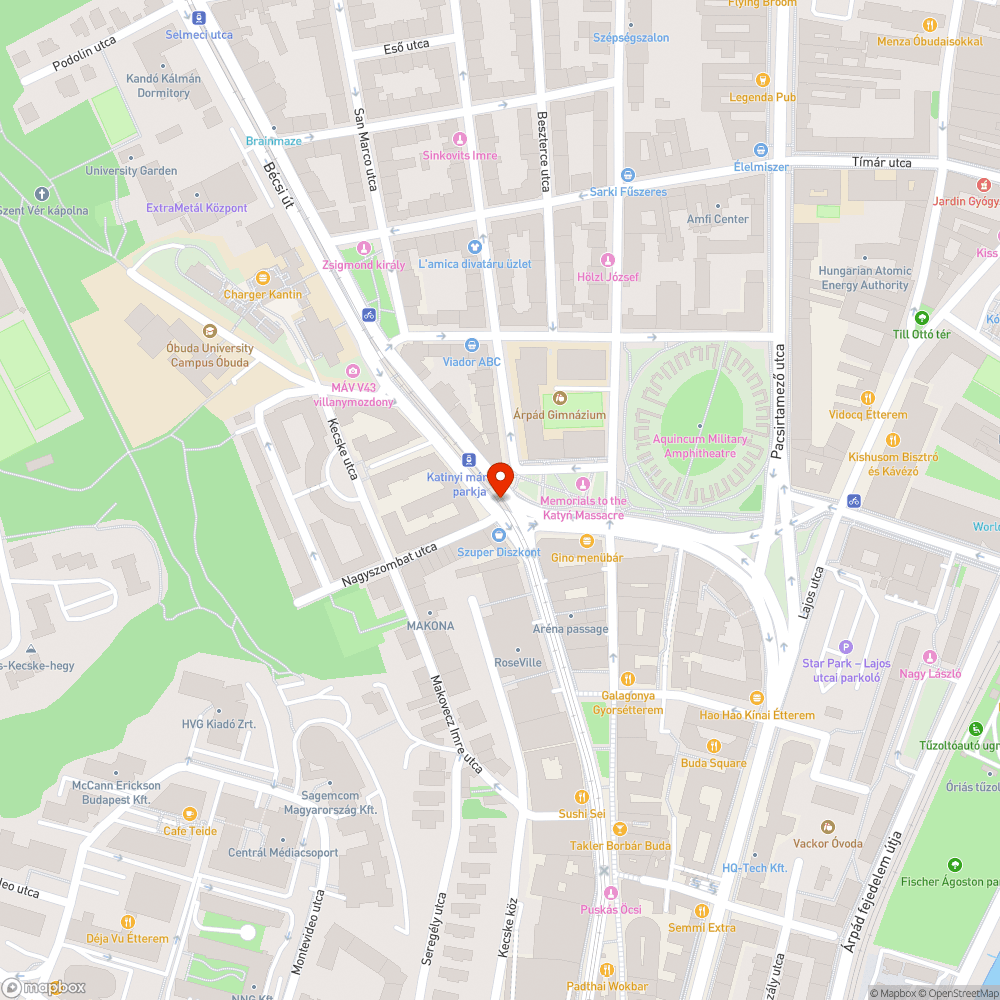 Áll a víz a zebrán bejelentés helye