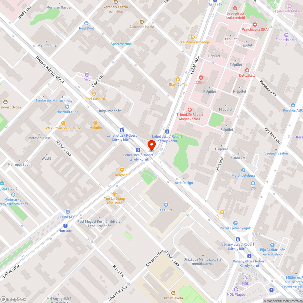 Lekopott sàv felfestés + nyomvàlyùs sàvok bejelentés helye