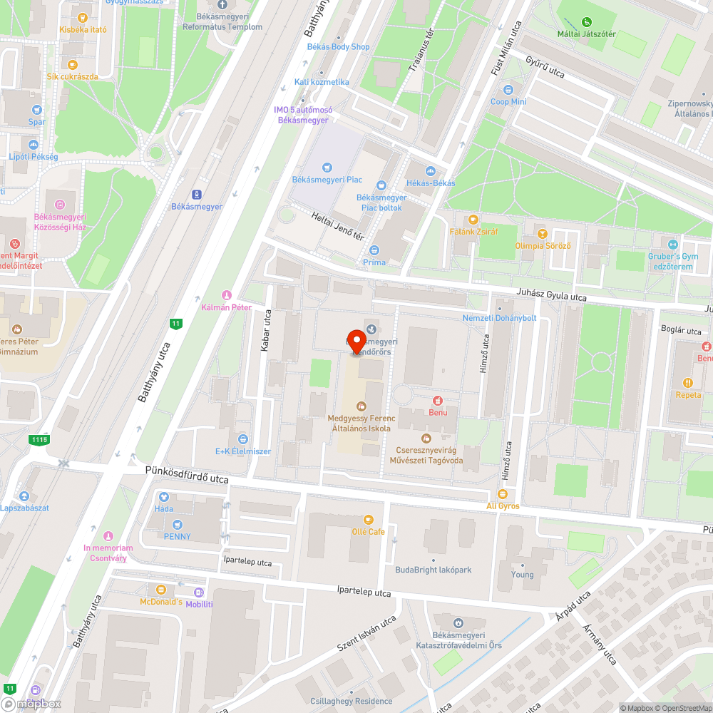 Parlagfű bejelentés helye