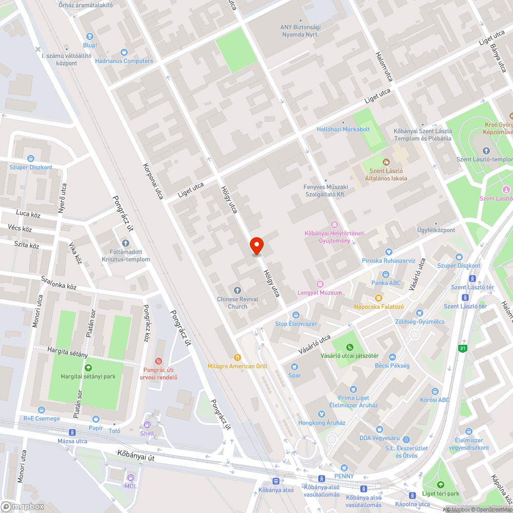 Roncs bejelentés helye