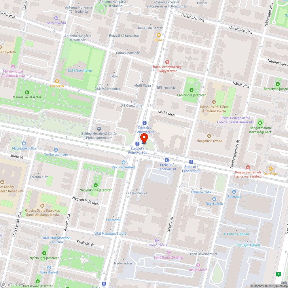 Rozsda-folyás az új áramátalakítónál bejelentés helye