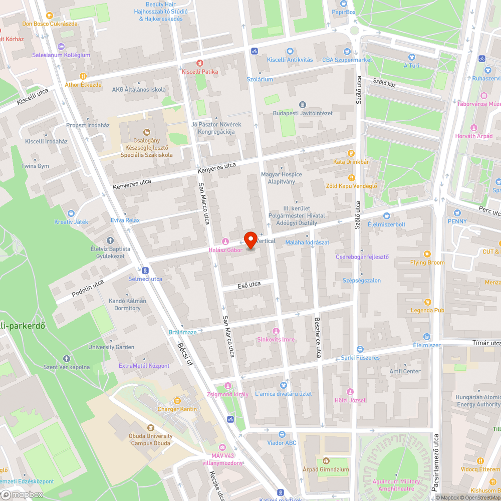 Kétdarabos puzzle bejelentés helye